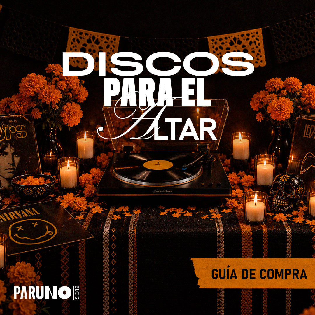 Discos para el altar: altar sonoro de Día de Muertos en Tienda Paruno León