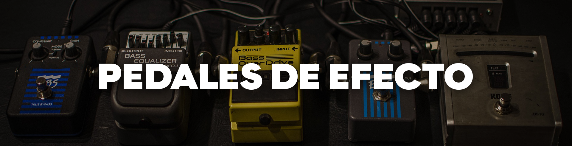 pedales de efecto paruno guitarras musica