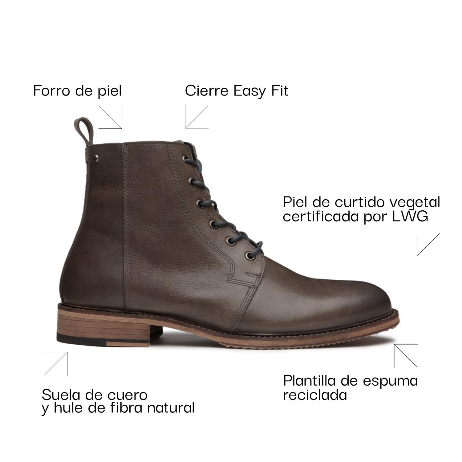 Bota Mumford P2122491 Taupe