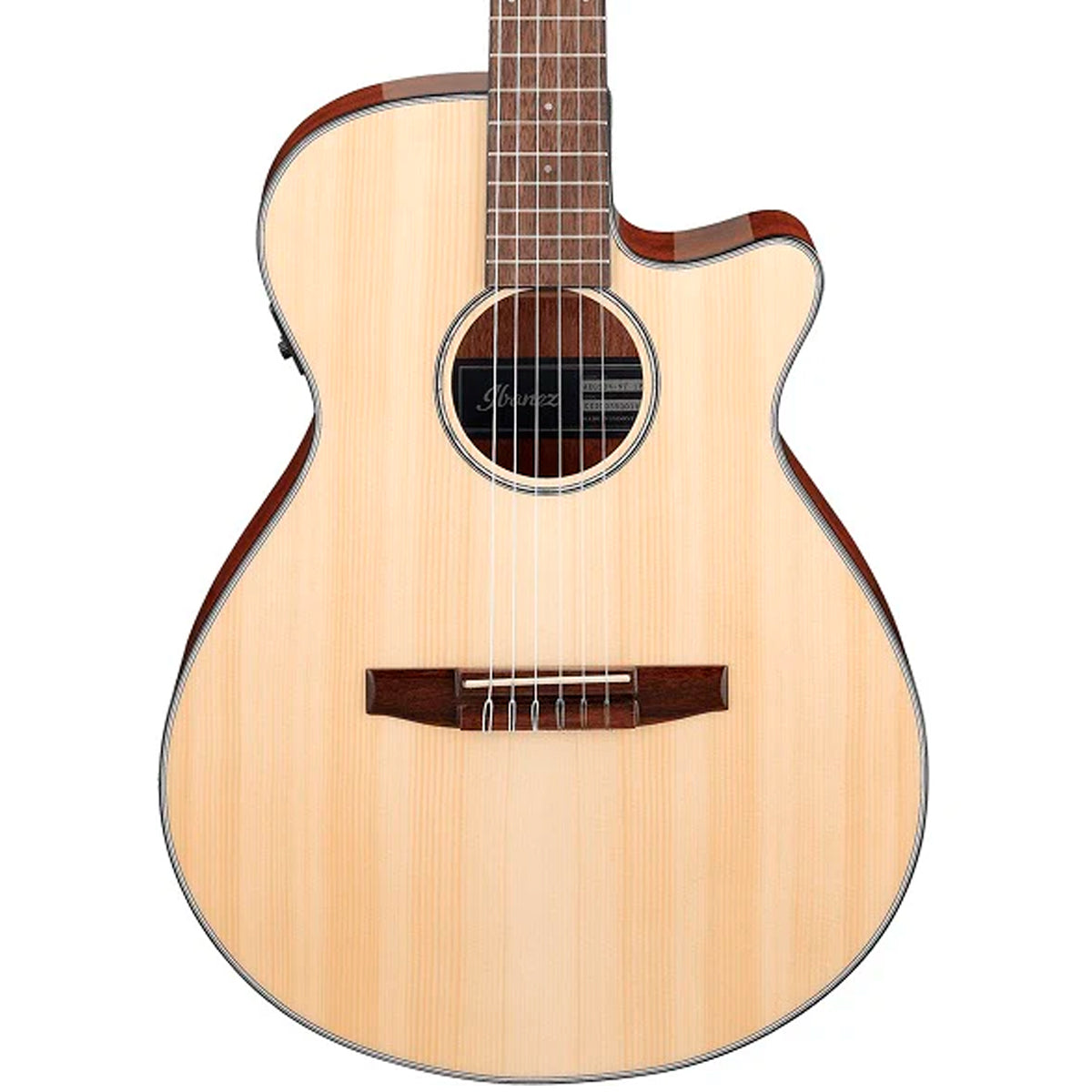 GUITARRA ELECTROACUSTICA NYLON IBANEZ NATURAL AEG50N