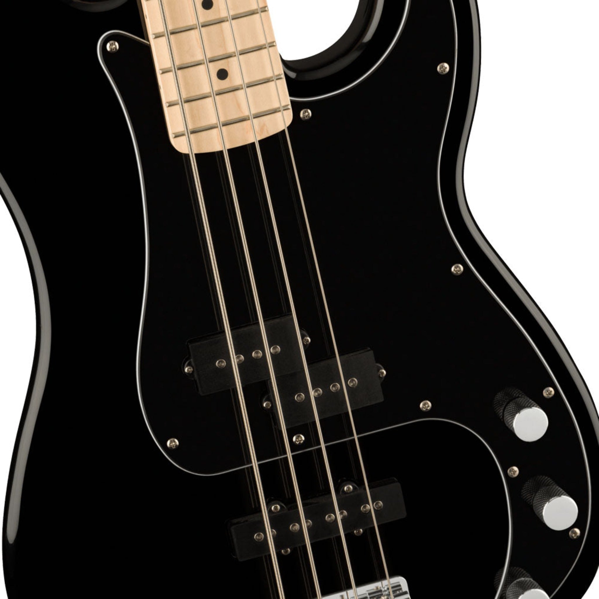 SQUIER AFFINITY PRESICION BASS PJ NEGRO CON PICKGUARD NEGRO