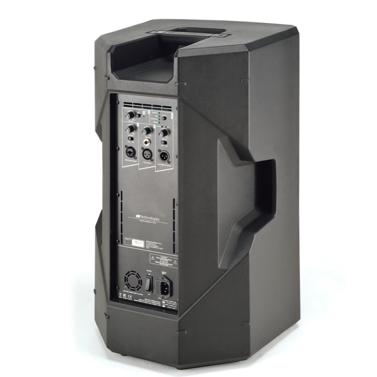 GABINETE DB TECH ACUST AUTOAMPLIFICADO 12"