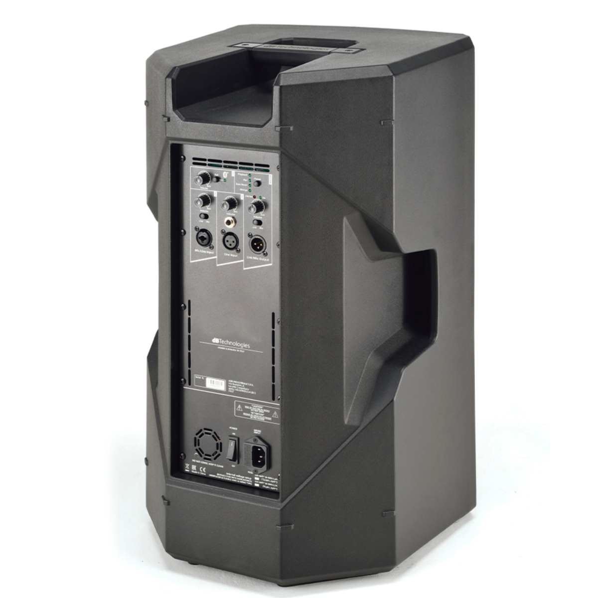 GABINETE DB TECH ACUST AUTOAMPLIFICADO 15"