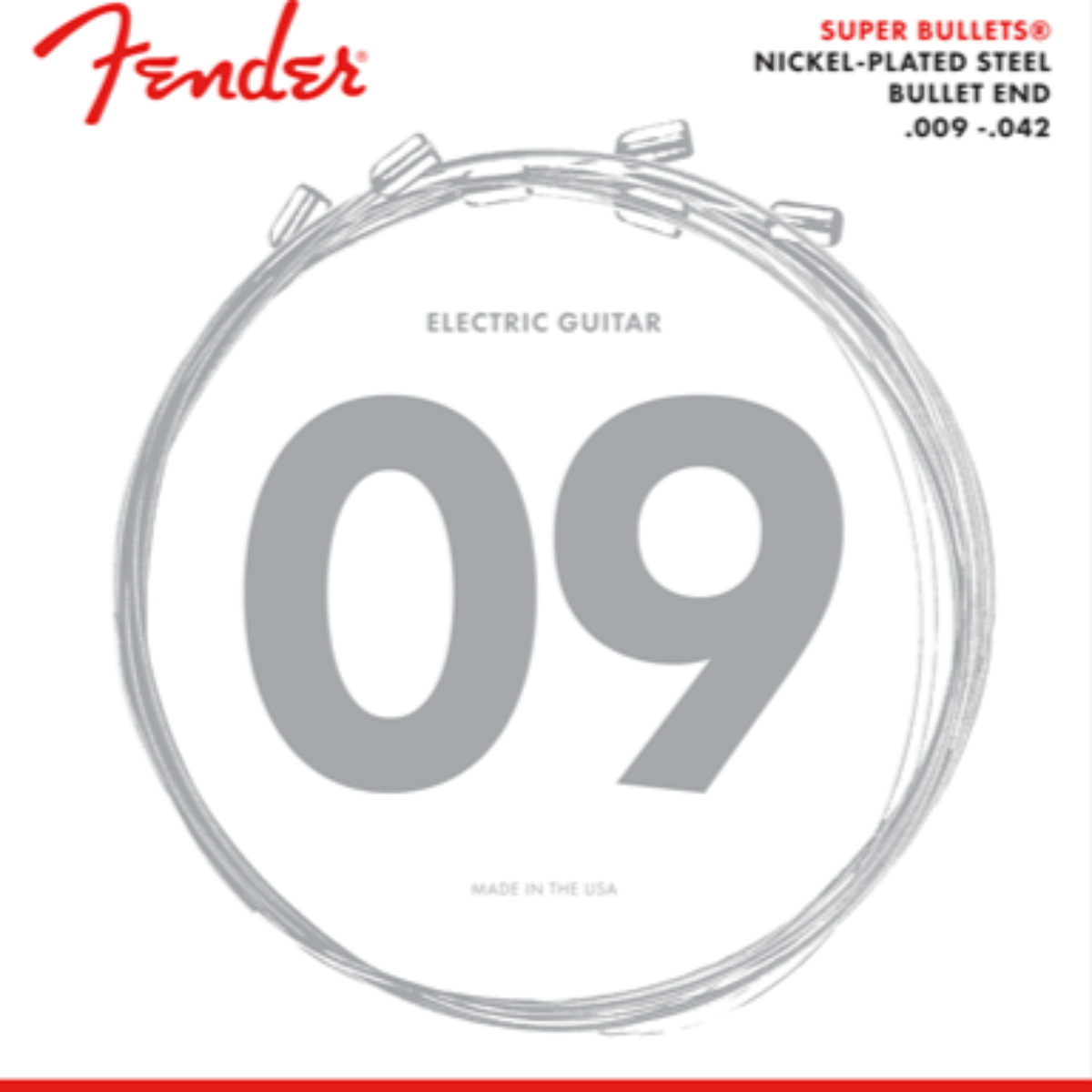 ENCORDADURA FENDER 3250LR SUPER BULLET AC NIQ 009-046