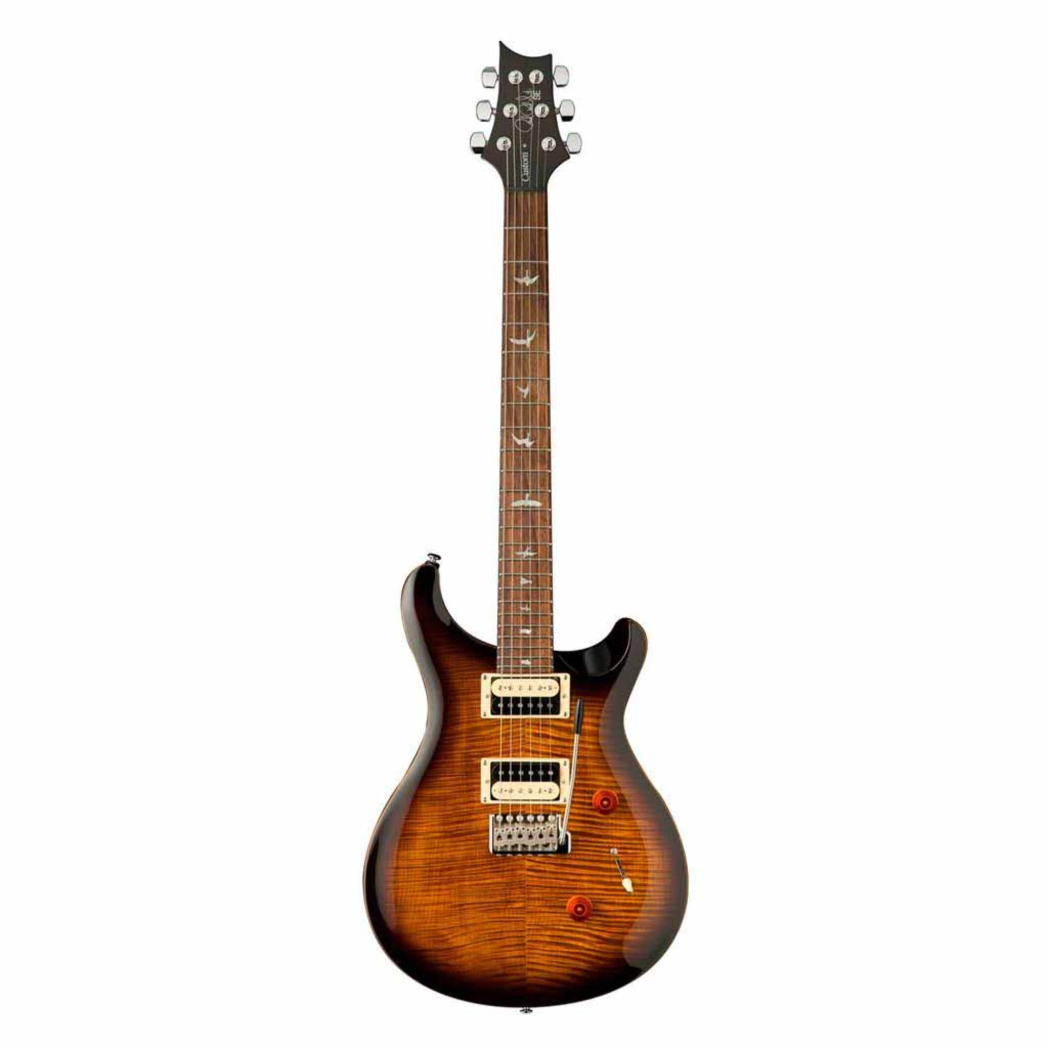 PRS SE Custom 24, Black Gold, Sunburst, Guitarra Eléctrica con Gig Bag