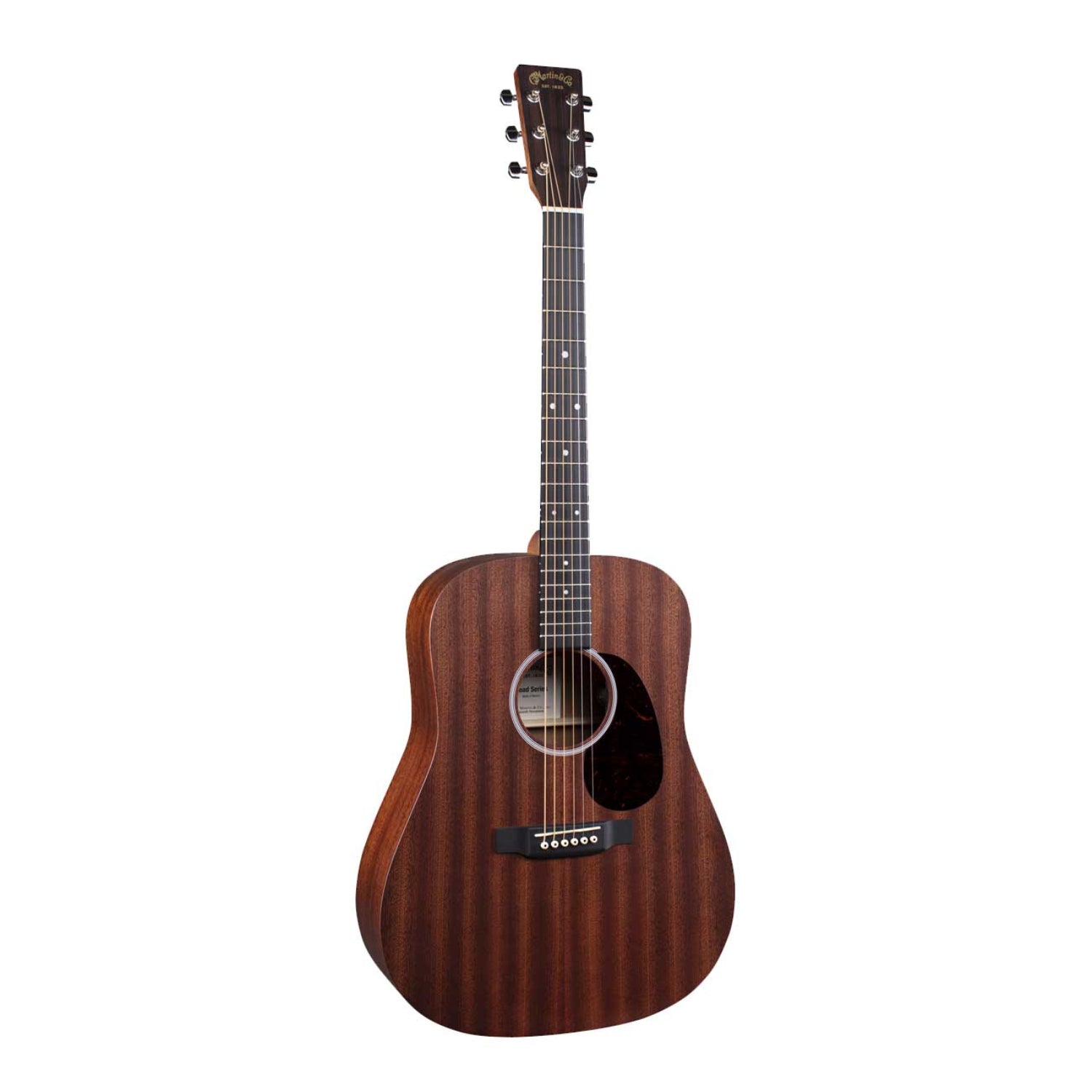 MARTIN D10E, GUITARRA ELECTROACUSTICA DREADNOUGHT, SATIN, SAP/SAP, CON GIGBAG ZURDA