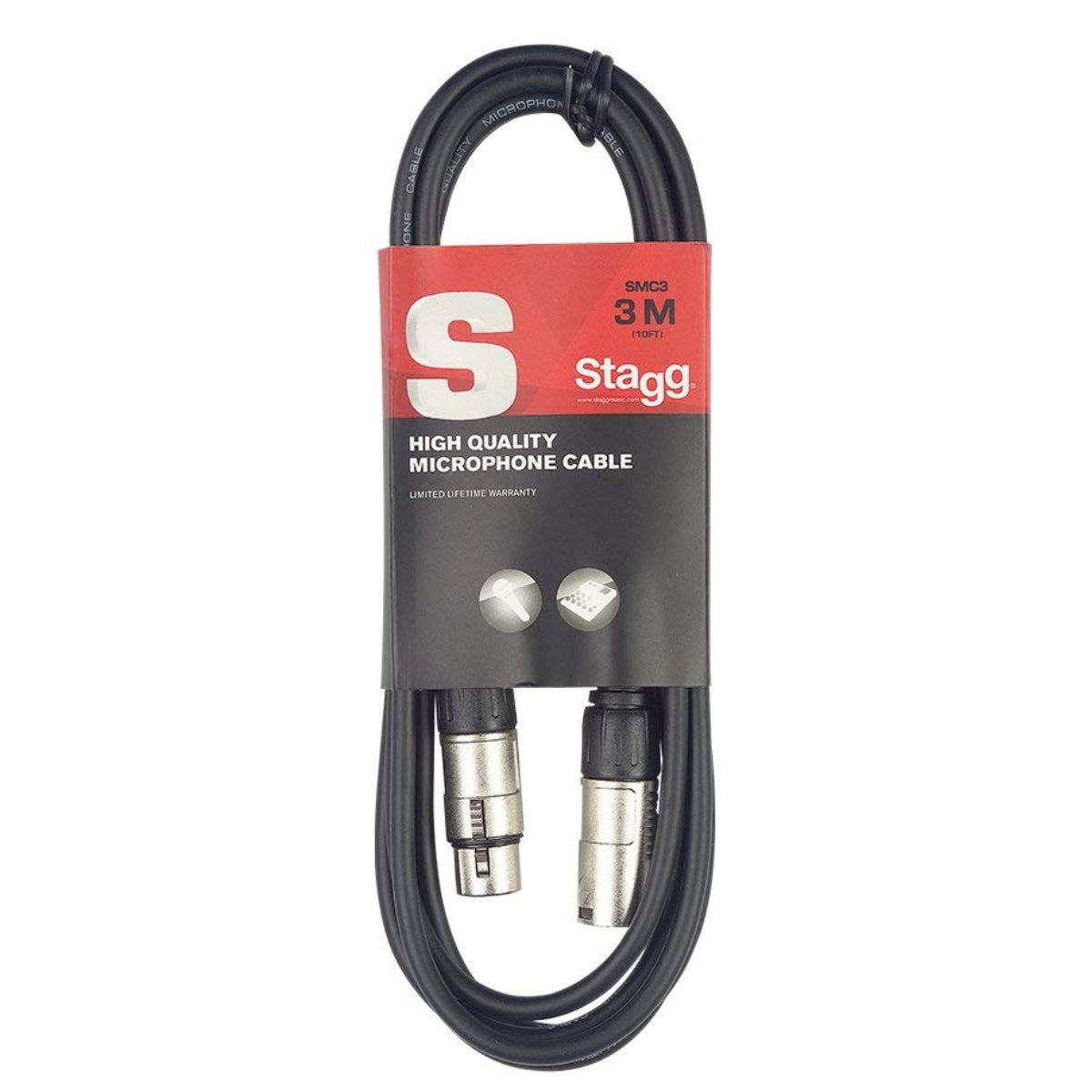 CABLE STAGG SMC XLR/XLR 3MTS