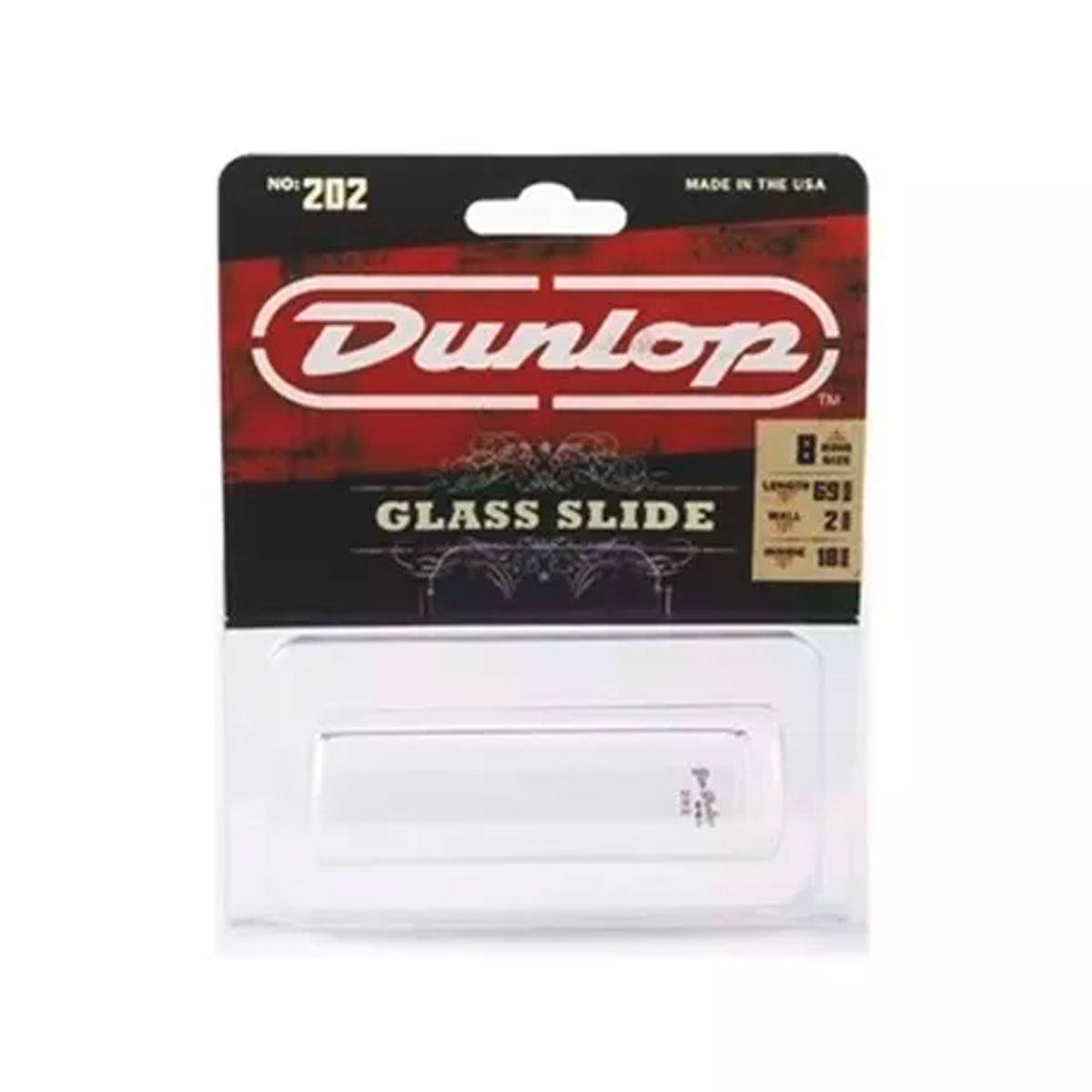 SLIDE DUNLOP VIDRIO MEDIANO 0.69 202SI