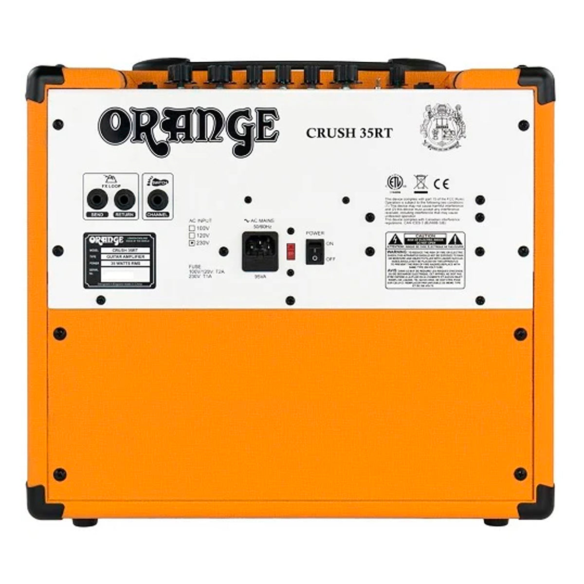 COMBO ORANGE ''CRUSH'' PARA GUITARRA ELECTRICA 35W,1X10'' CRUSH 35RT
