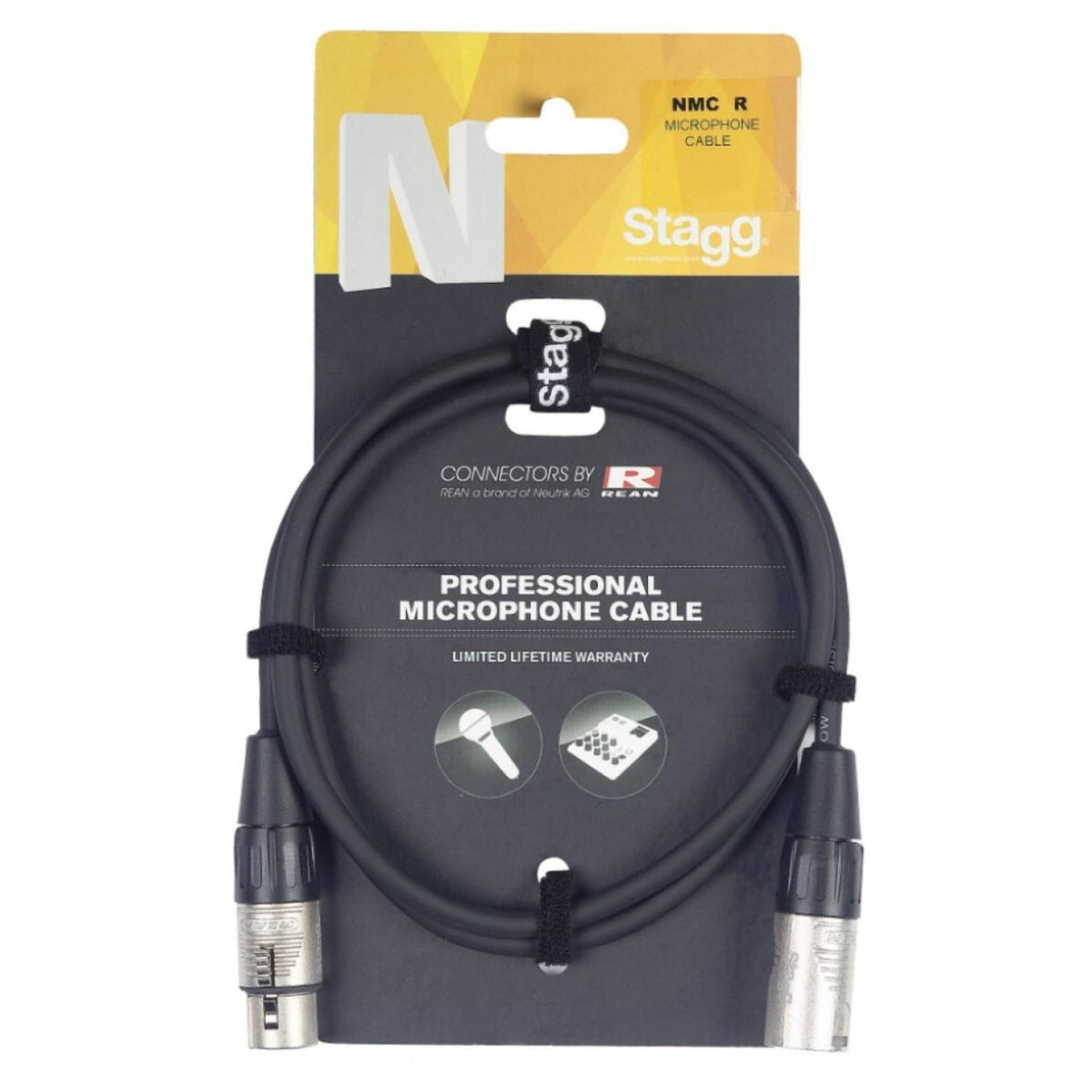 CABLE MICROFONO STAGG SERIE N XLR/XLR 15MTS