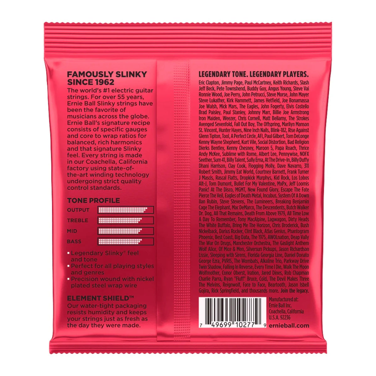 ENCORDADURA ERNIE BALL 2226 BURLY SLINKY 11-52