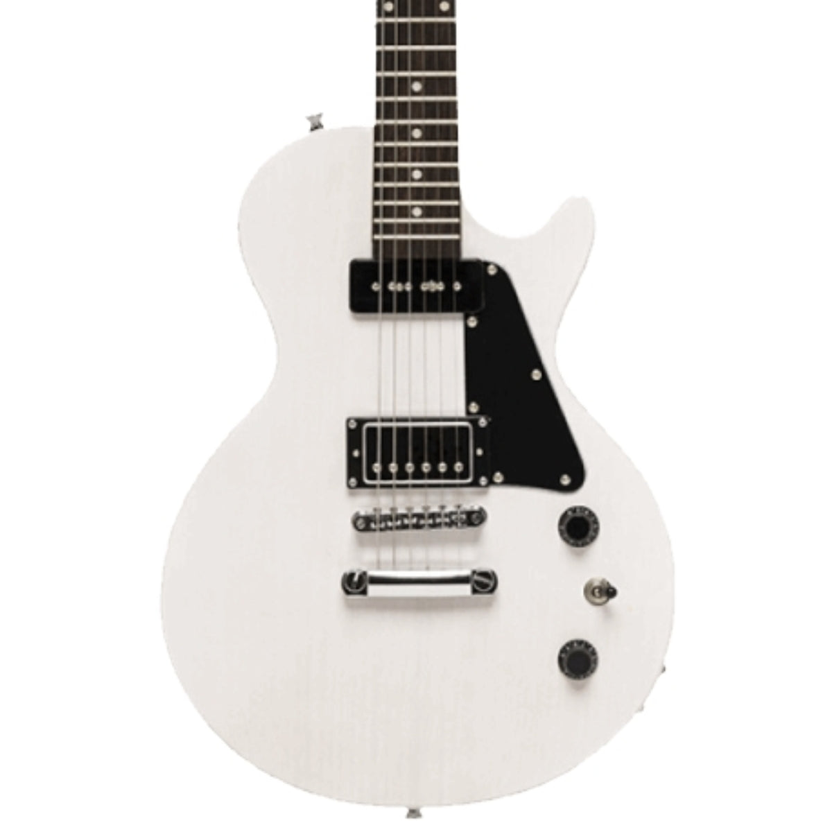 GUITARRA ELECTRICA STAGG STD LP HB90 BLANCA