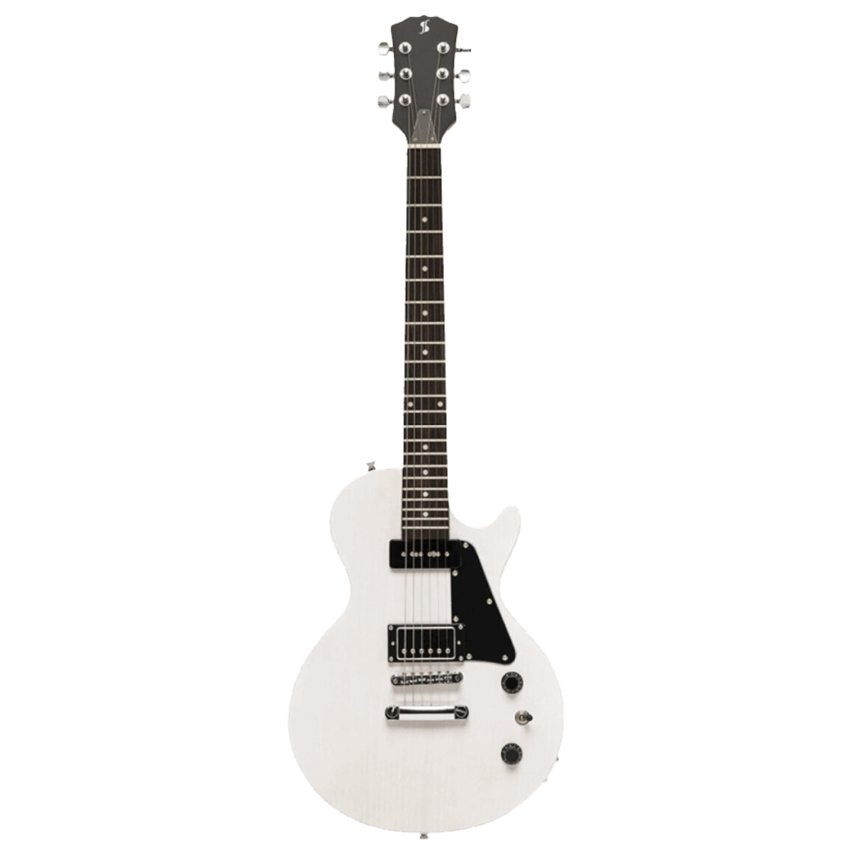 GUITARRA ELECTRICA STAGG STD LP HB90 BLANCA