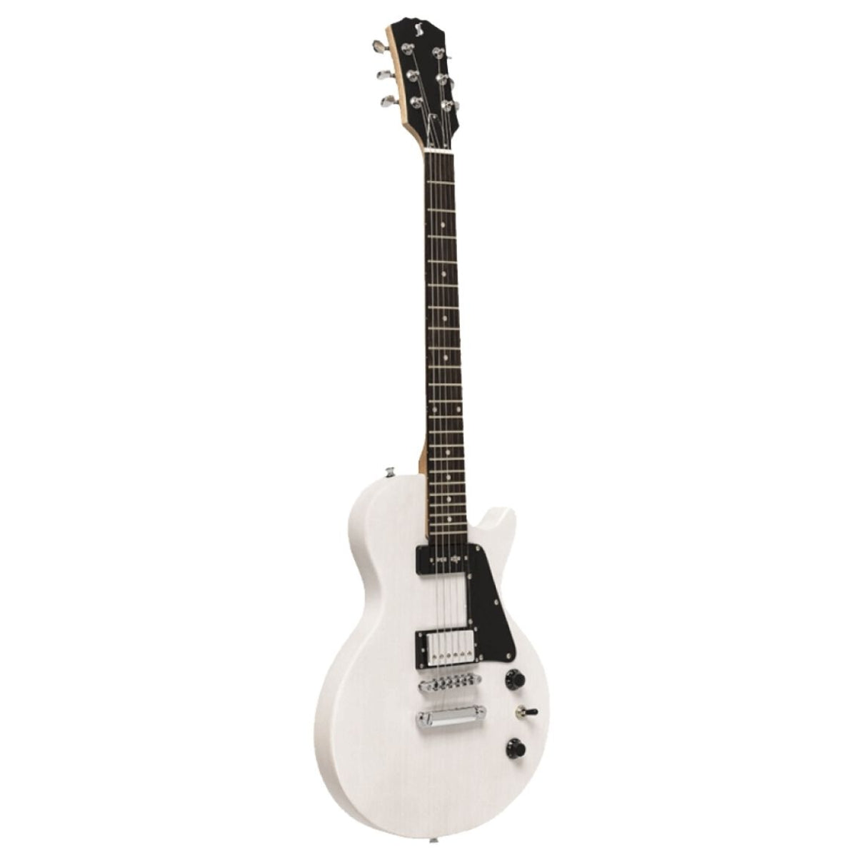 GUITARRA ELECTRICA STAGG STD LP HB90 BLANCA