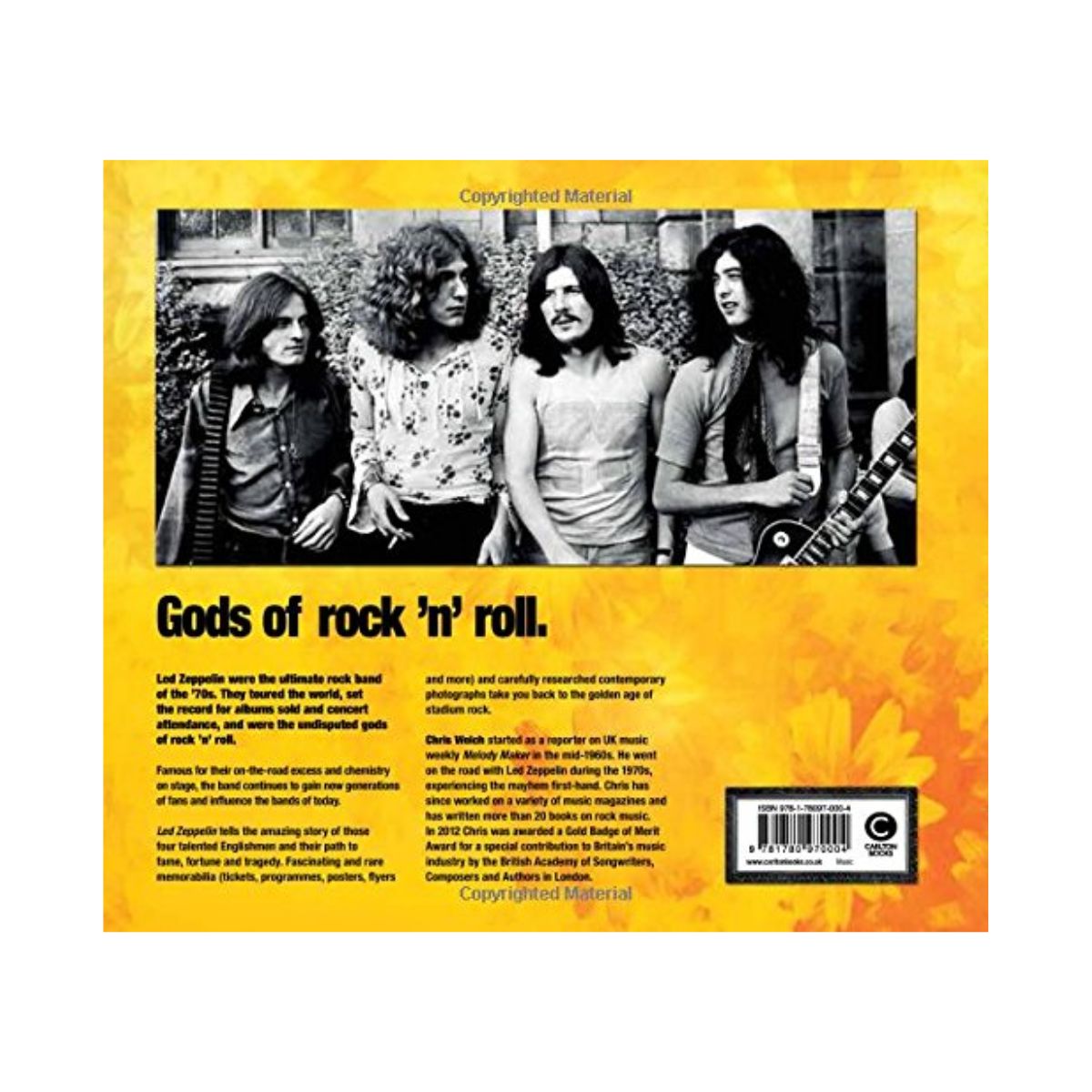 LIBRO LED ZEPPELIN THE STORYOF THE BIGGEST BAND OF THE 70S