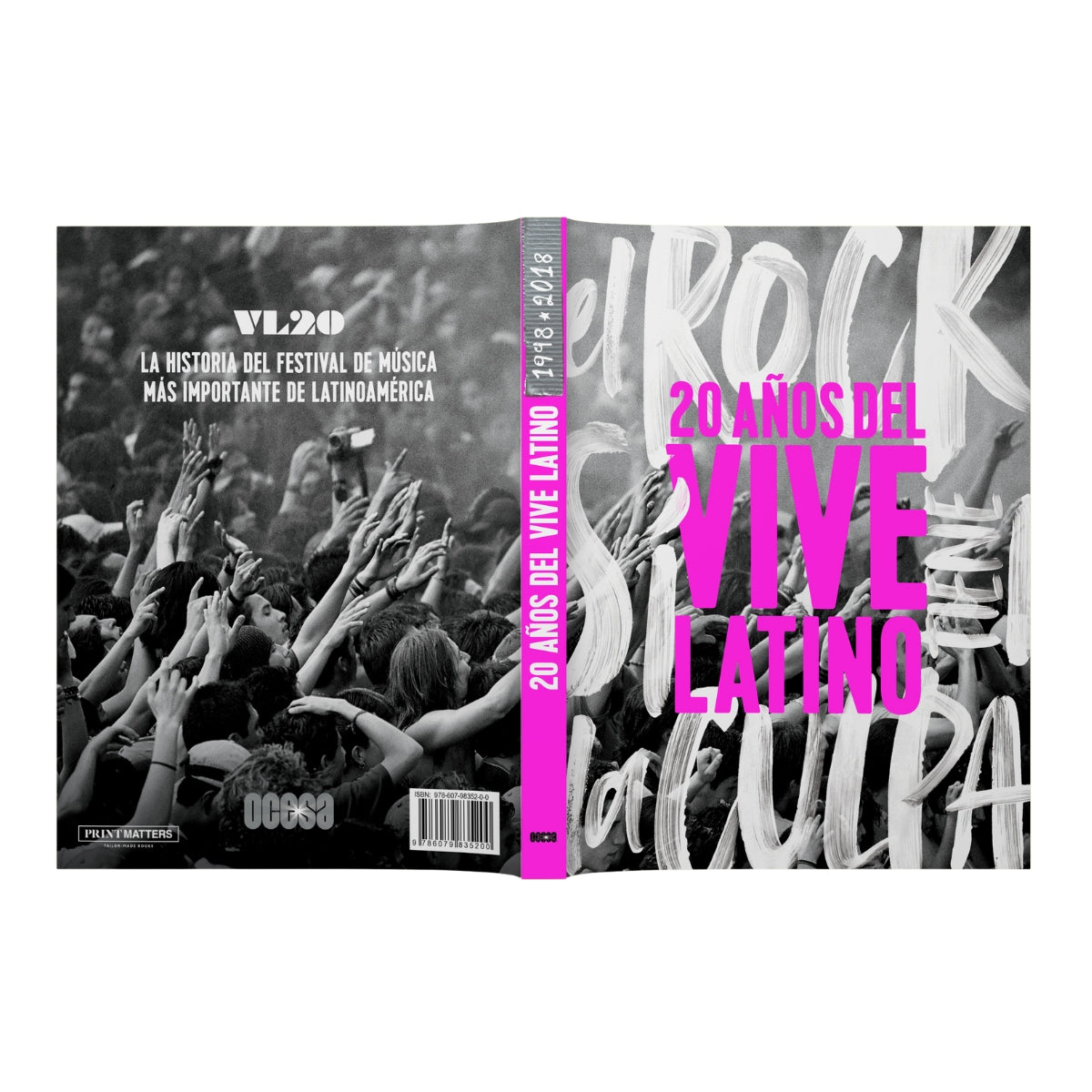 Libro 20 Años del Vive Latino | Print Matters