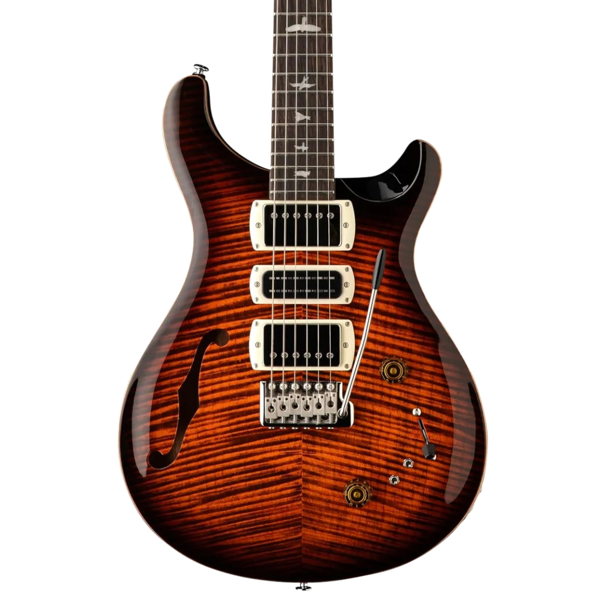 Guitarra Eléctrica PRS SE Special Semi-Hollow Orange Tiger Smokeburst