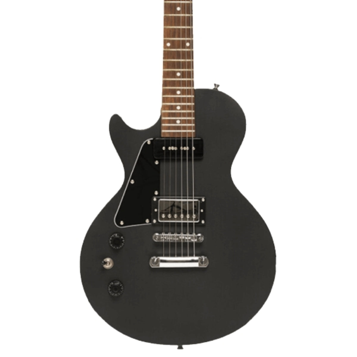 GUITARRA ELECTRICA STAGG STD LP HB90 ZURDA NEGRA