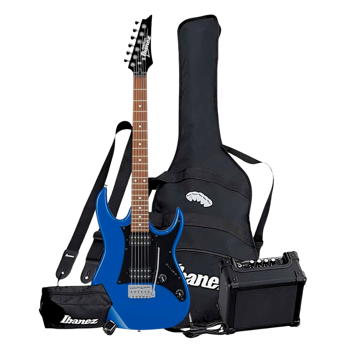 Paquete Guitarra Eléctrica Ibanez Jumpstart Azul