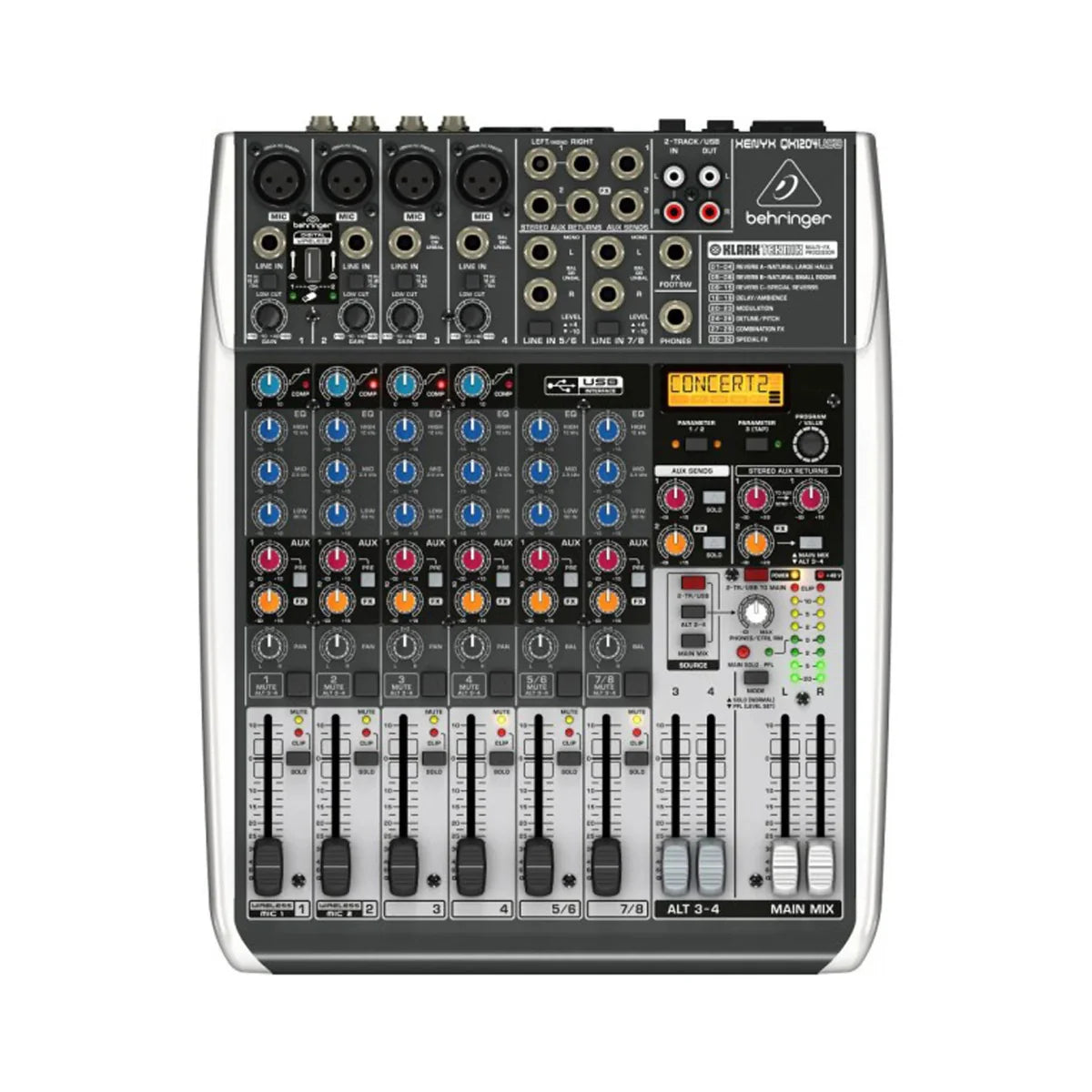 MEZCLADORA BEHRINGER QX1204USB