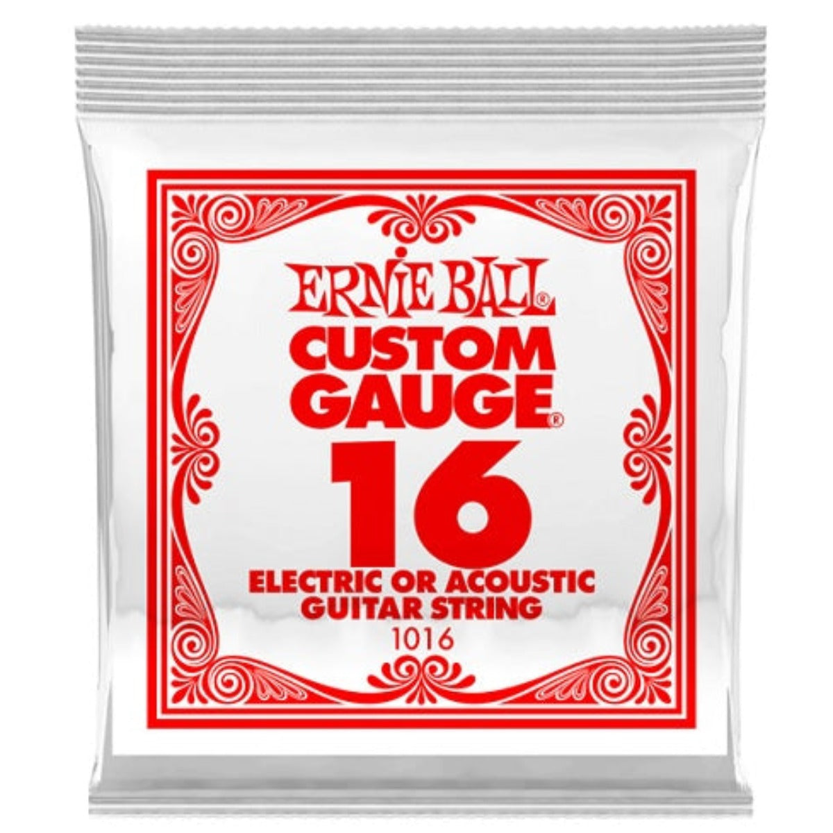 CUERDA P/GUITARRA ELECTRICA ERNIE BALL CUSTOM 1016