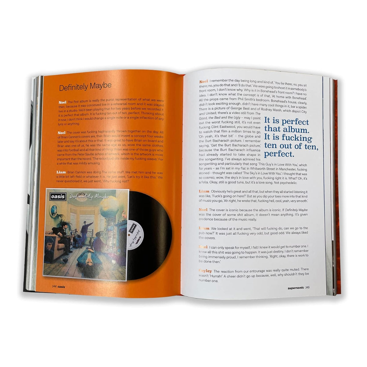 LIBRO SUPERSONIC THE COMPLETE AUTHORISED AND UNCUT INTERVIEWS OASIS