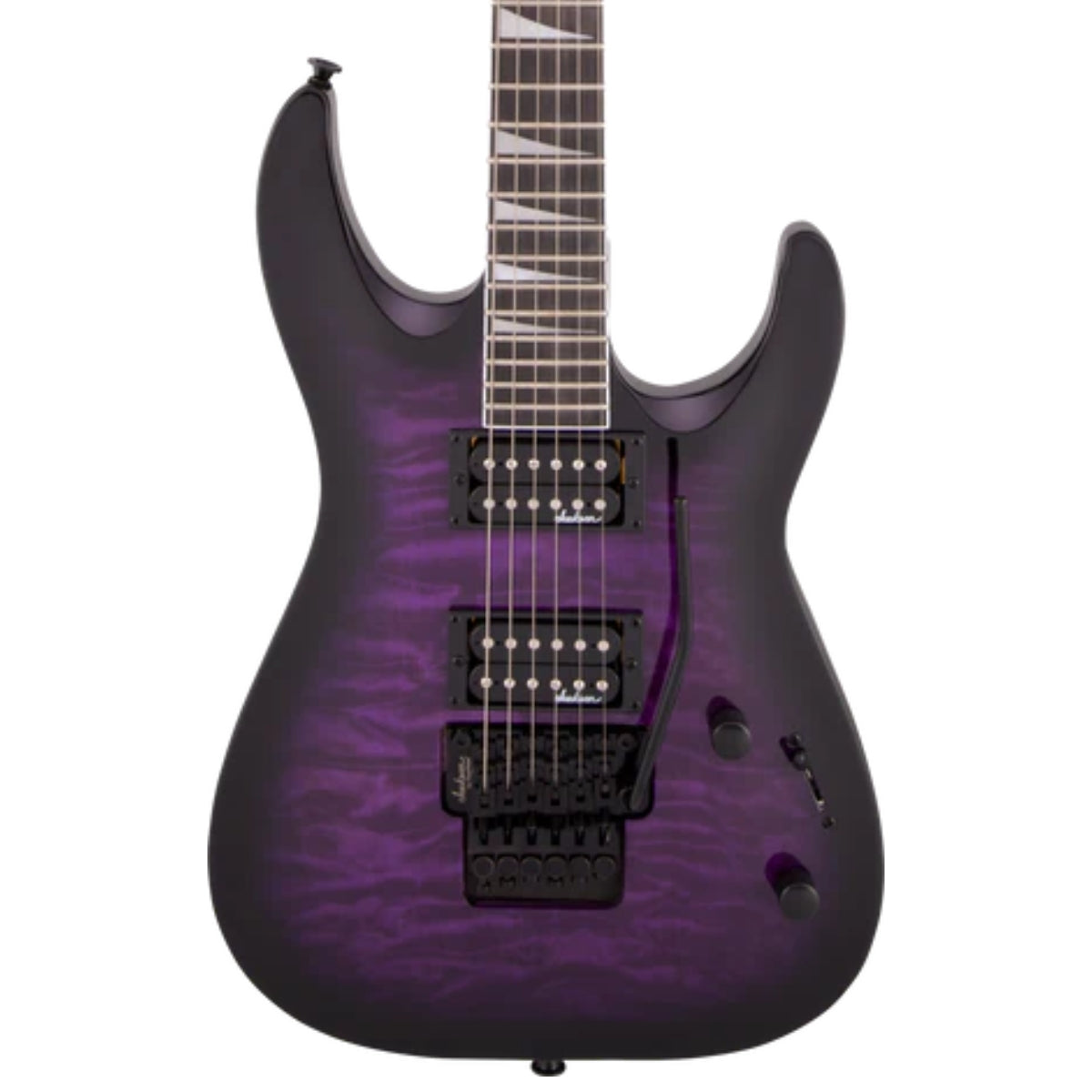 JACKSON JS32Q DINKY TREMOLO TRANSPARENT PURPLE BURST