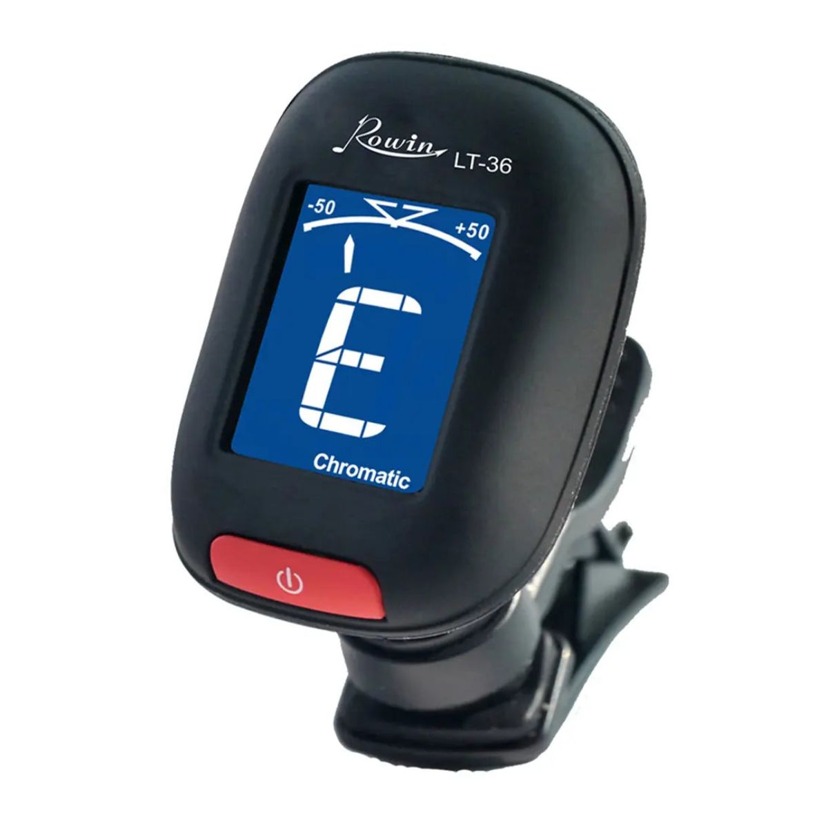 AFINADOR CROMATICO ROWIN DE CLIP NEGRO LT36