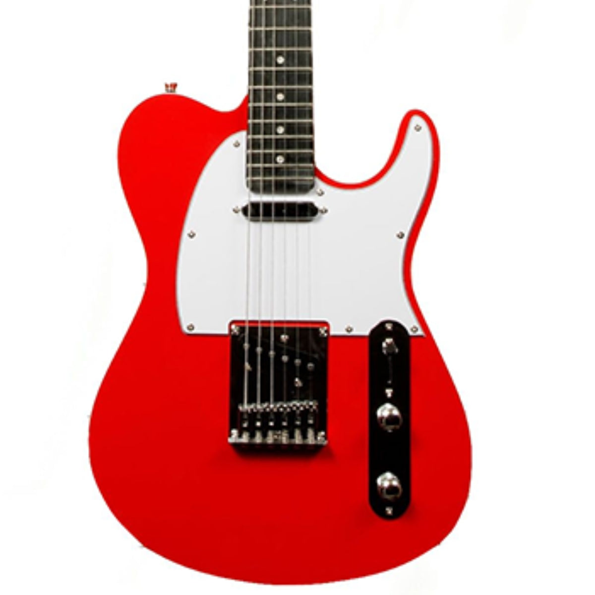 GUITARRA ELECTRICA TAGIMA ROJA MICA BLANCA T-550-CA-LF-WH