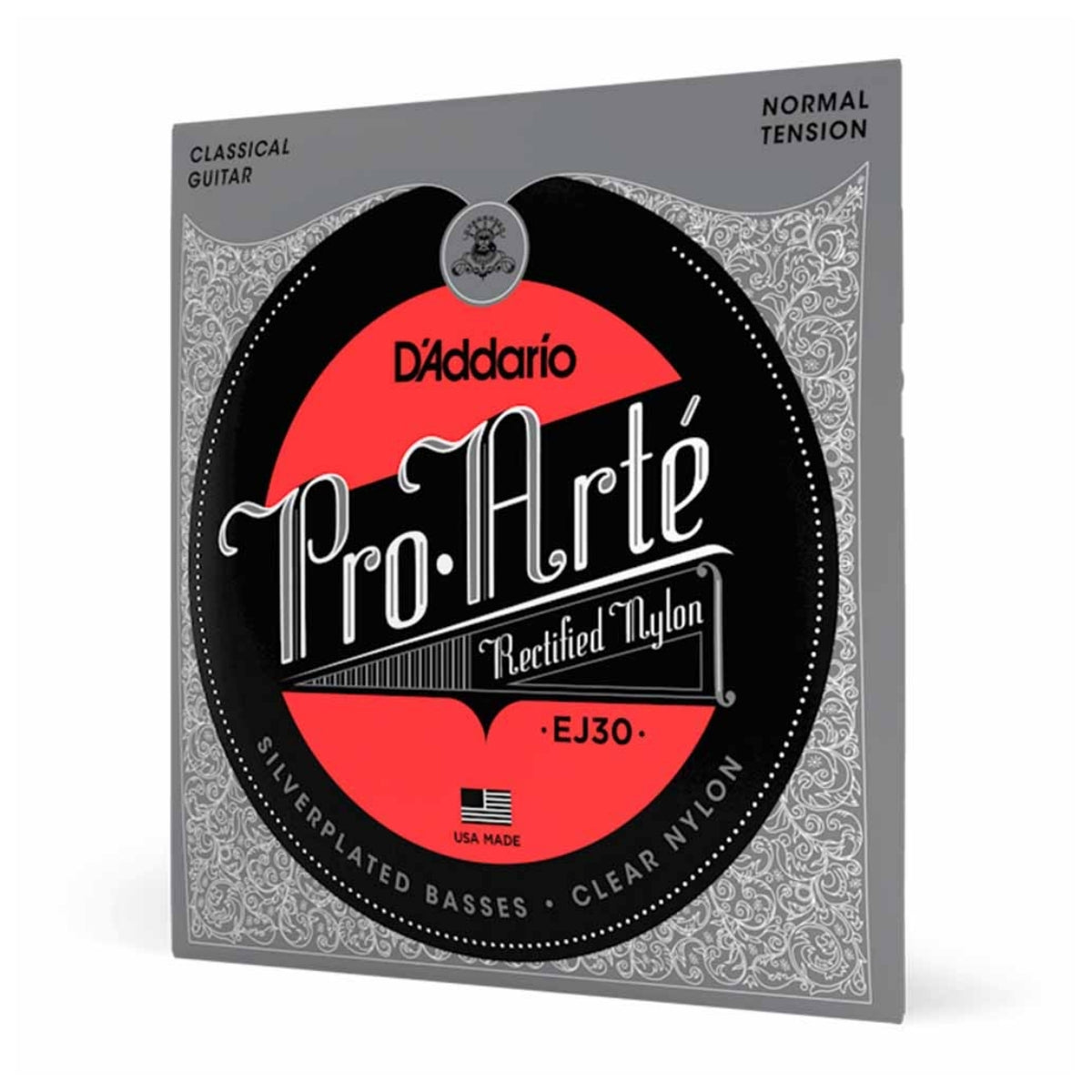Encordadura D'Addario ProArté Nylon Tensión Normal EJ-30