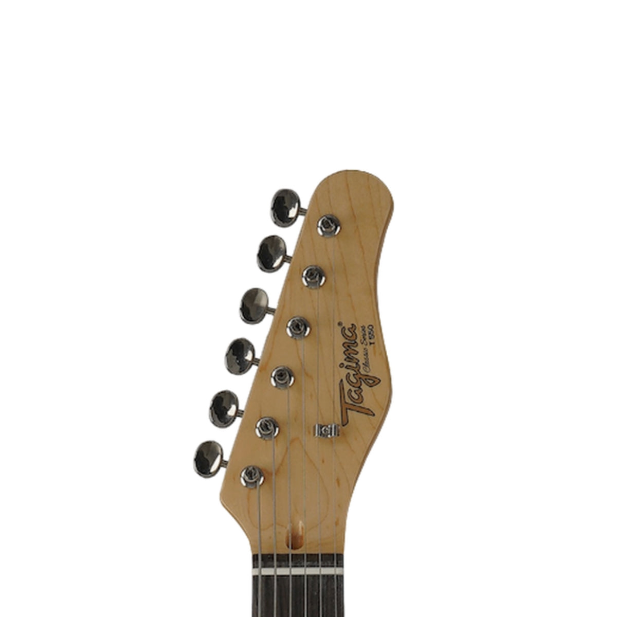 GUITARRA ELECTRICA TAGIMA ROJA MICA BLANCA T-550-CA-LF-WH