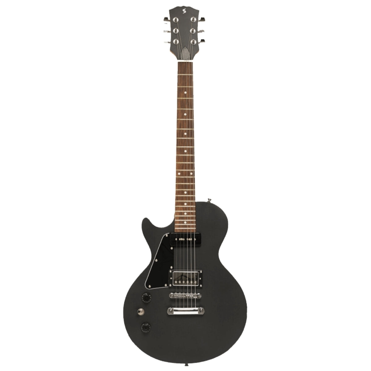 GUITARRA ELECTRICA STAGG STD LP HB90 ZURDA NEGRA