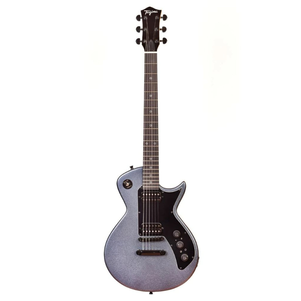 GUITARRA ELECTRICA TAGIMA LP BASSWOOD NEGRO SIXMART-SC-MDSV-DF-BK