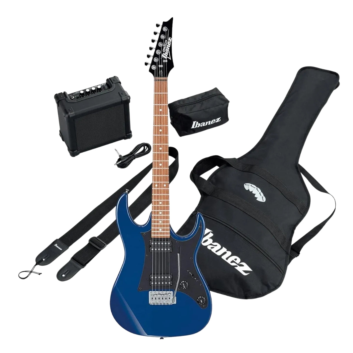 Paquete Guitarra Eléctrica Ibanez Jumpstart Azul