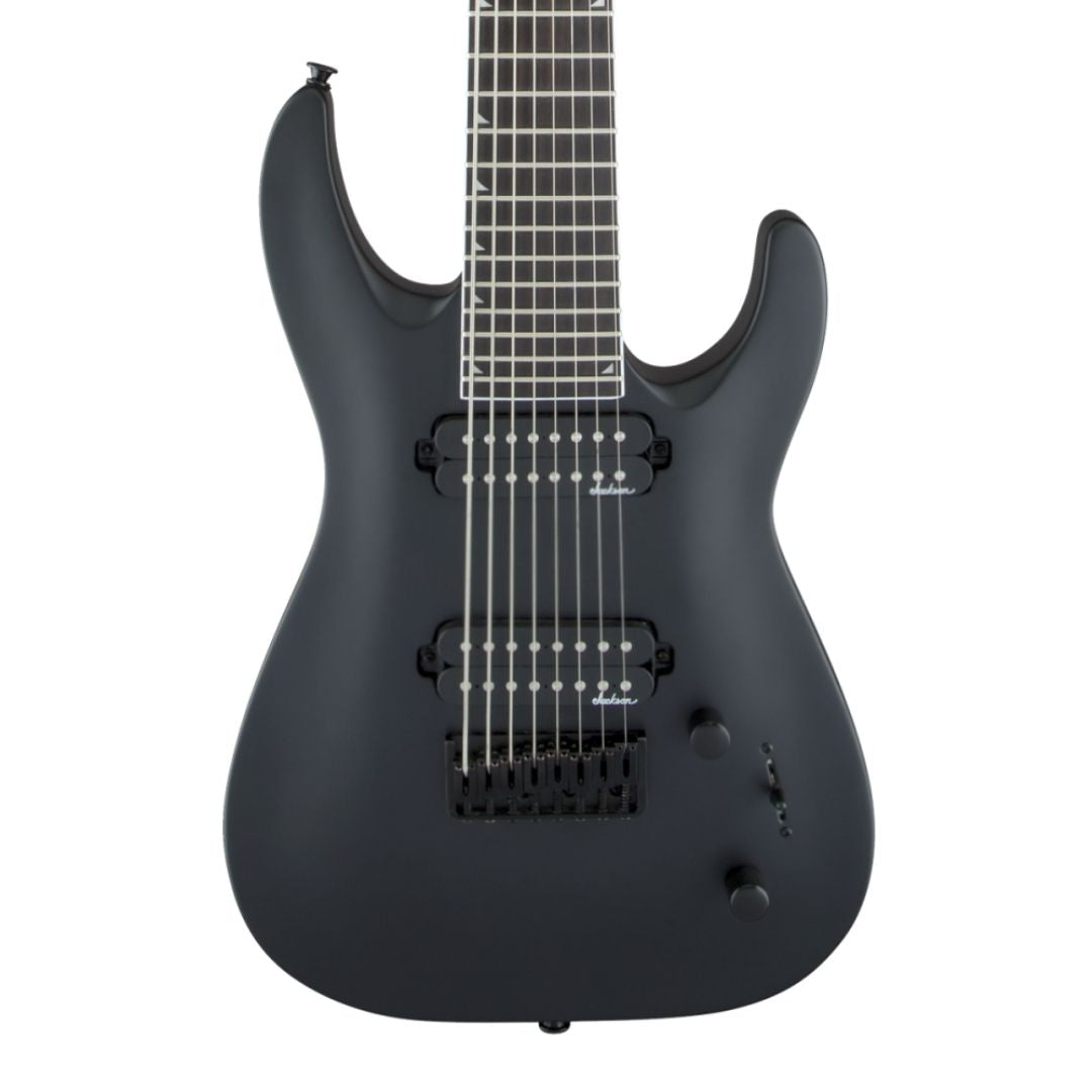 GUITARRA ELECTRICA JACKSON JS32-8 DINKY AH FB SATIN BLACK