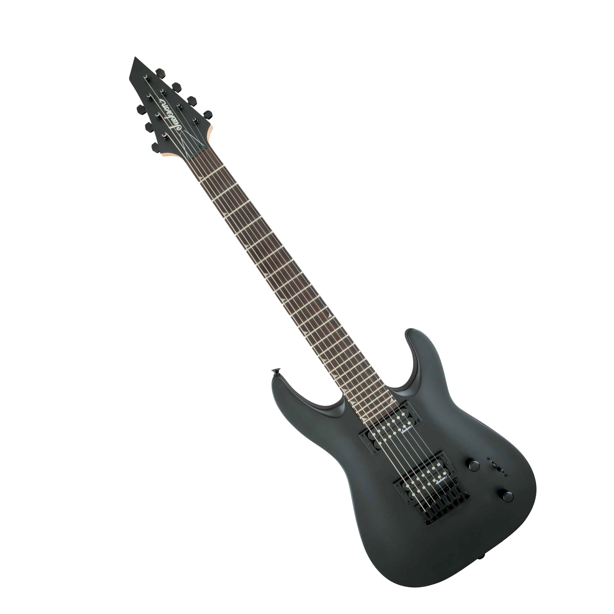 JACKSON JS22-7 DKA, AH FB - HT SATIN BLACK
