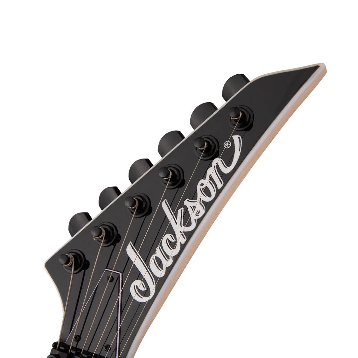 Guitarra Eléctrica Jackson JS32Q Dinky Floyd Rosewood Transparent Green Burst con Pastillas Humbucker
