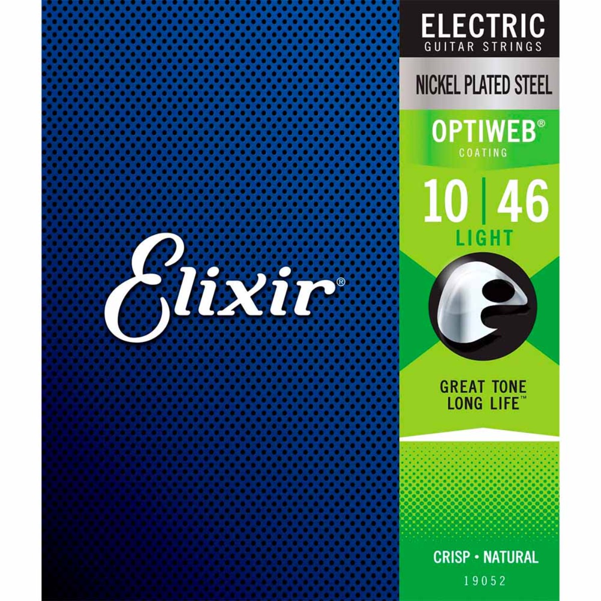 ENCORDADURA P/GUITARRA ELECTRICA ELIXIR OPTIWEB COATING LIGHT 10- 46