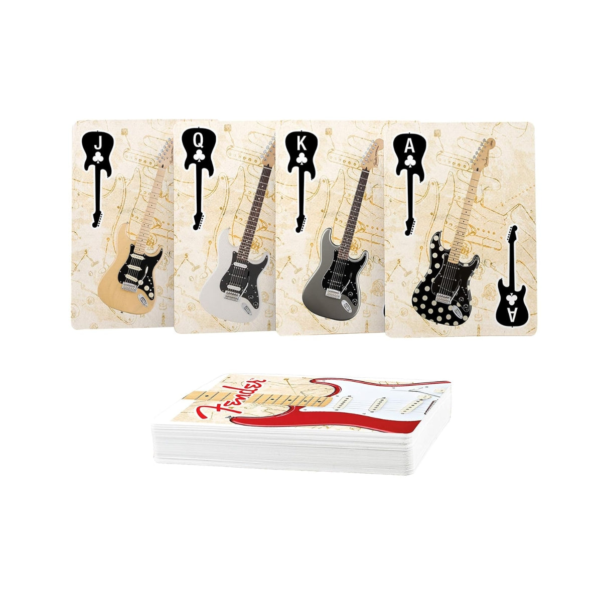 Juego de Cartas Tipo Naipes Fender