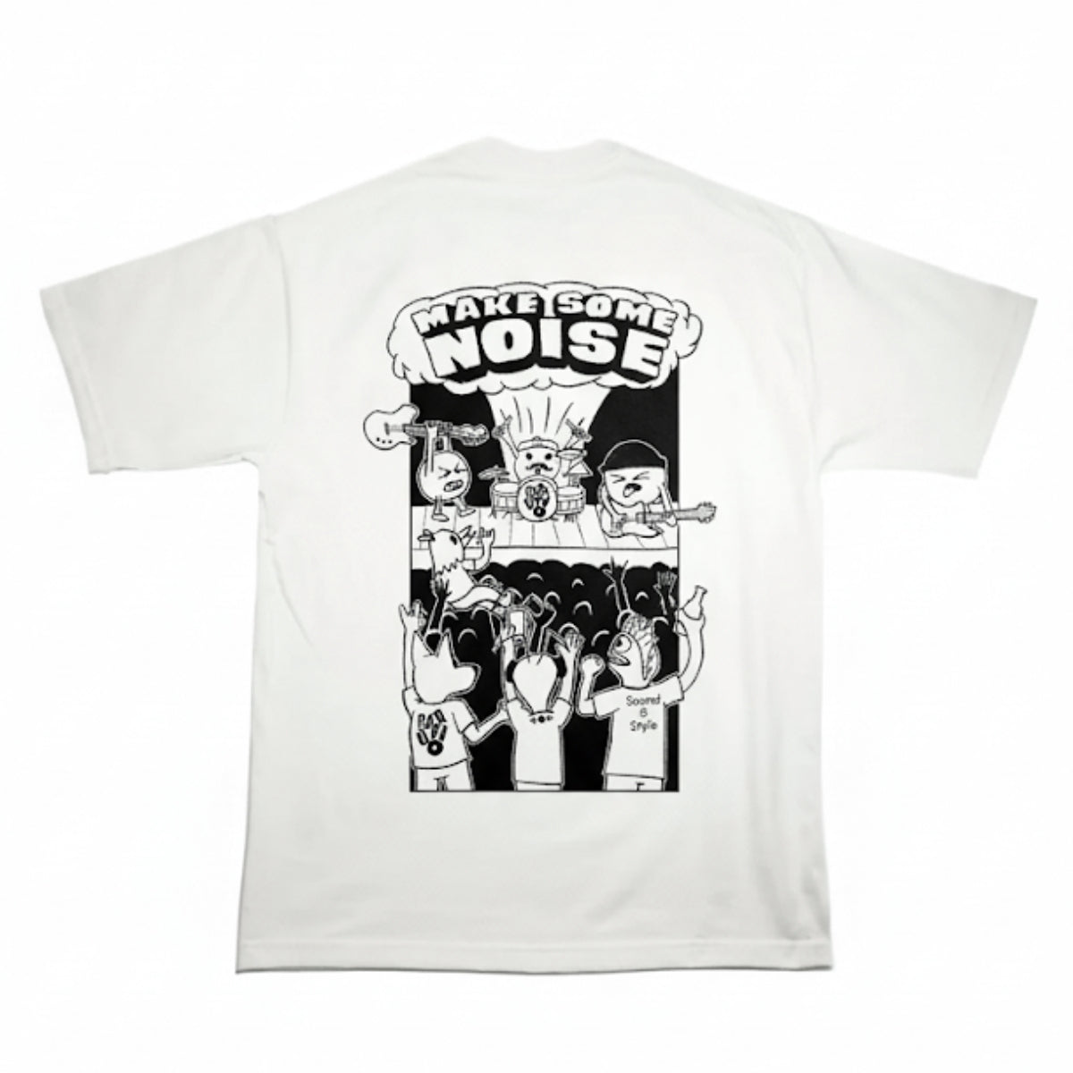 PLAYERA PARUNO GLOBOS + STICKER