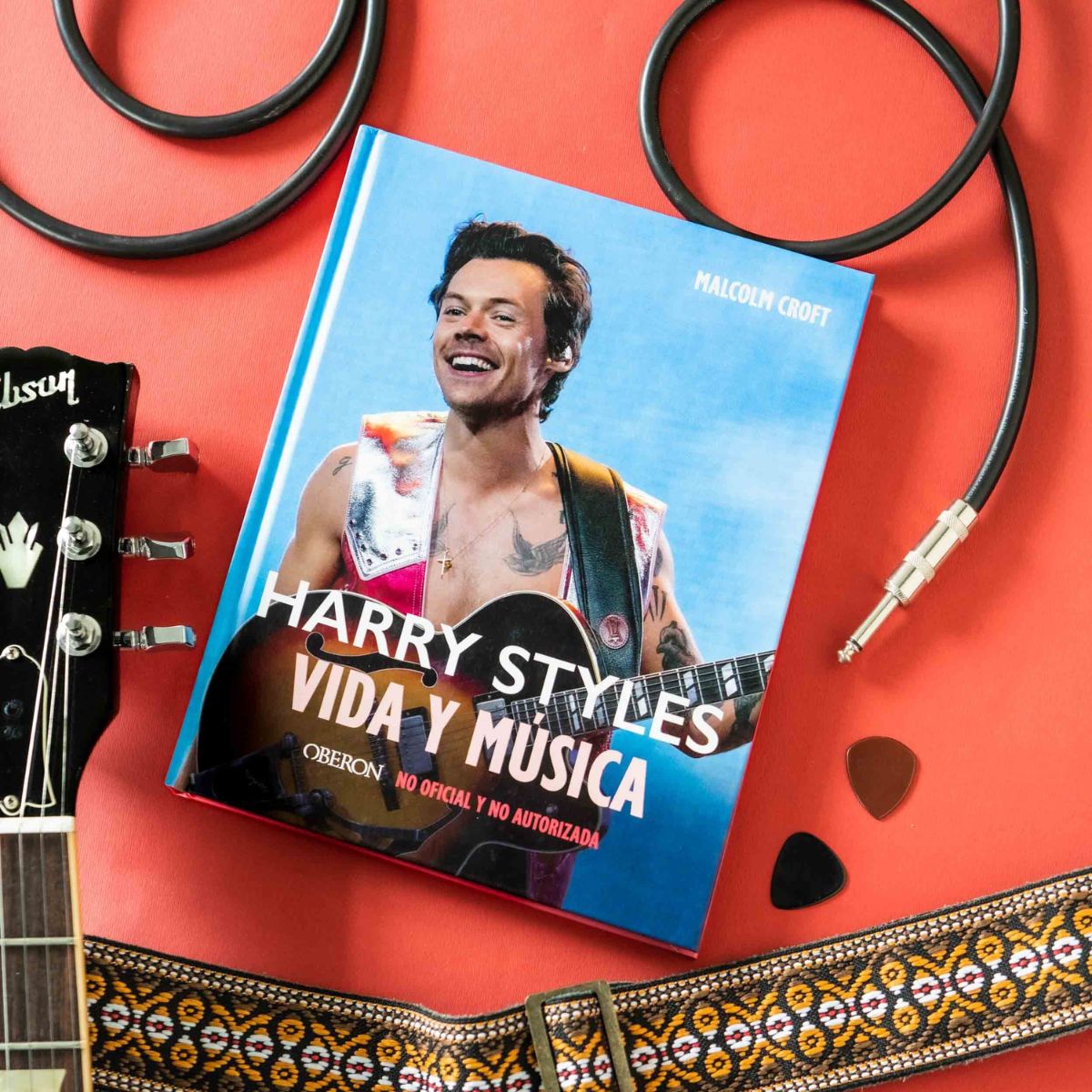 LIBRO HARRY STYLES VIDA Y MUSICA OBERON
