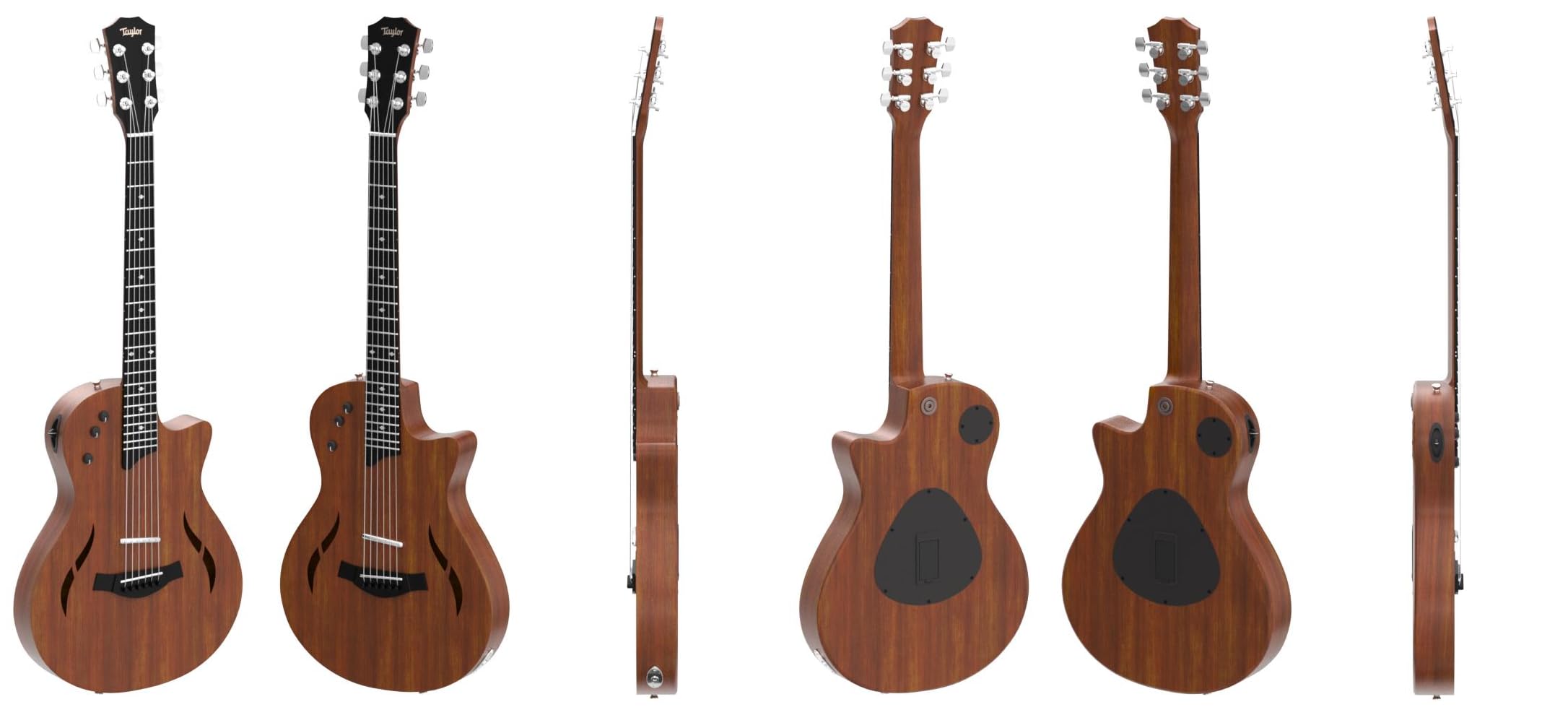 Taylor T5Z Guitarra Eléctrica Clásica Acústica Natural