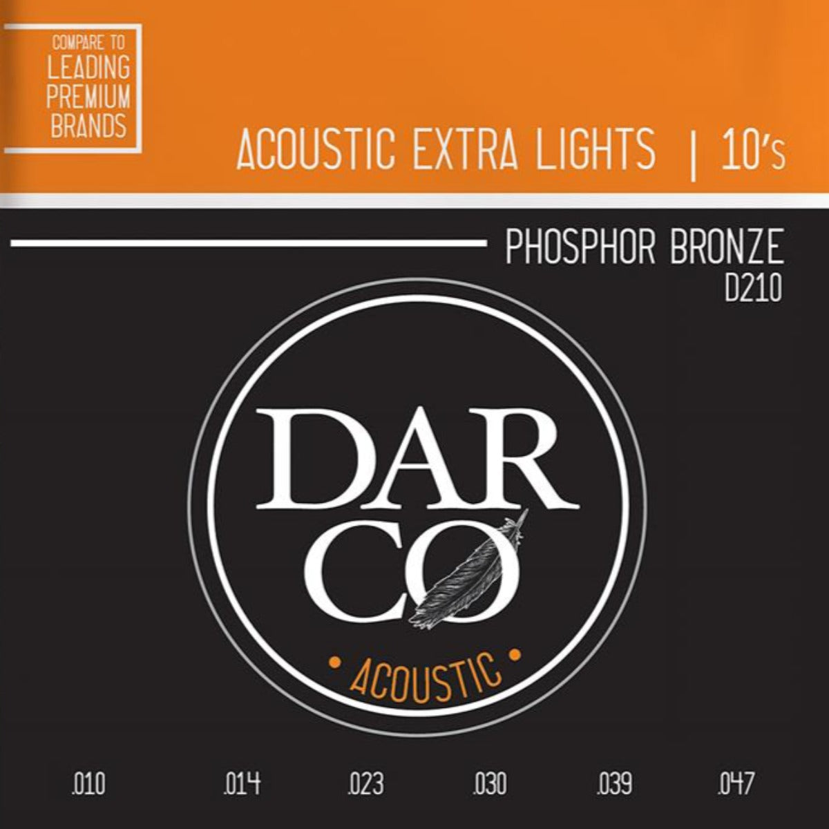 ENCORDADURA P/GUITARRA ACUSTICA MARTIN DARCO D210 XL