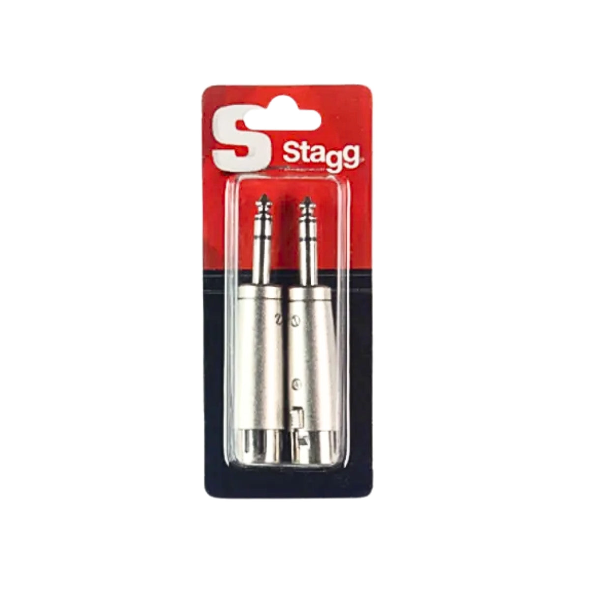 ADAPTADOR STAGG PLUG MACHO STEREO/CONECTOR HEMBRA XLR SIMETRICO