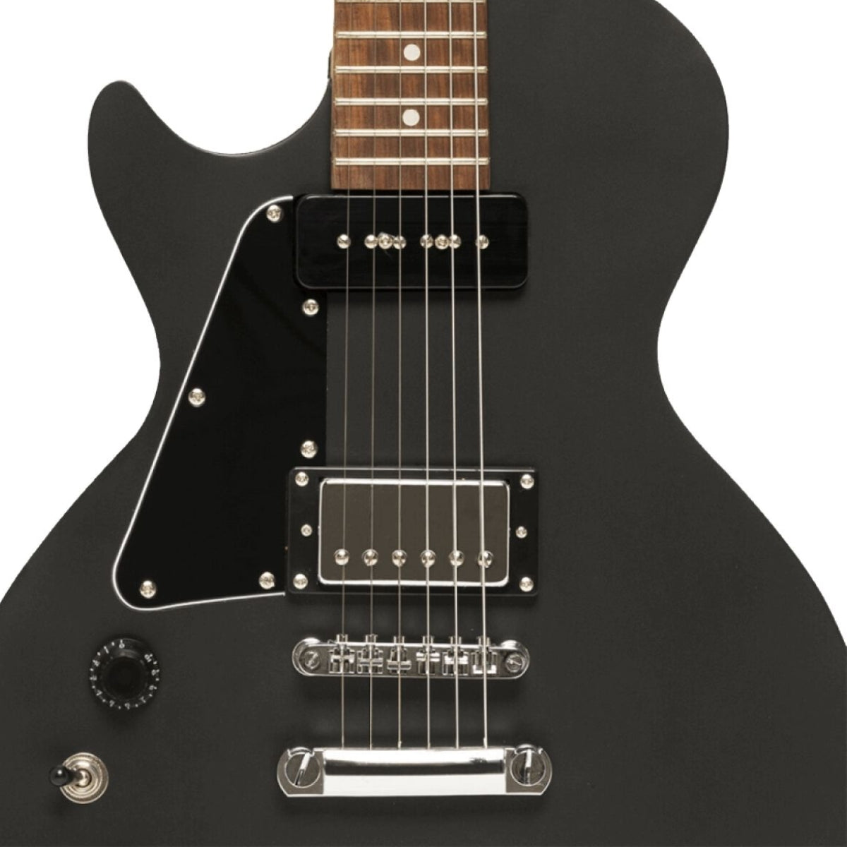 GUITARRA ELECTRICA STAGG STD LP HB90 ZURDA NEGRA