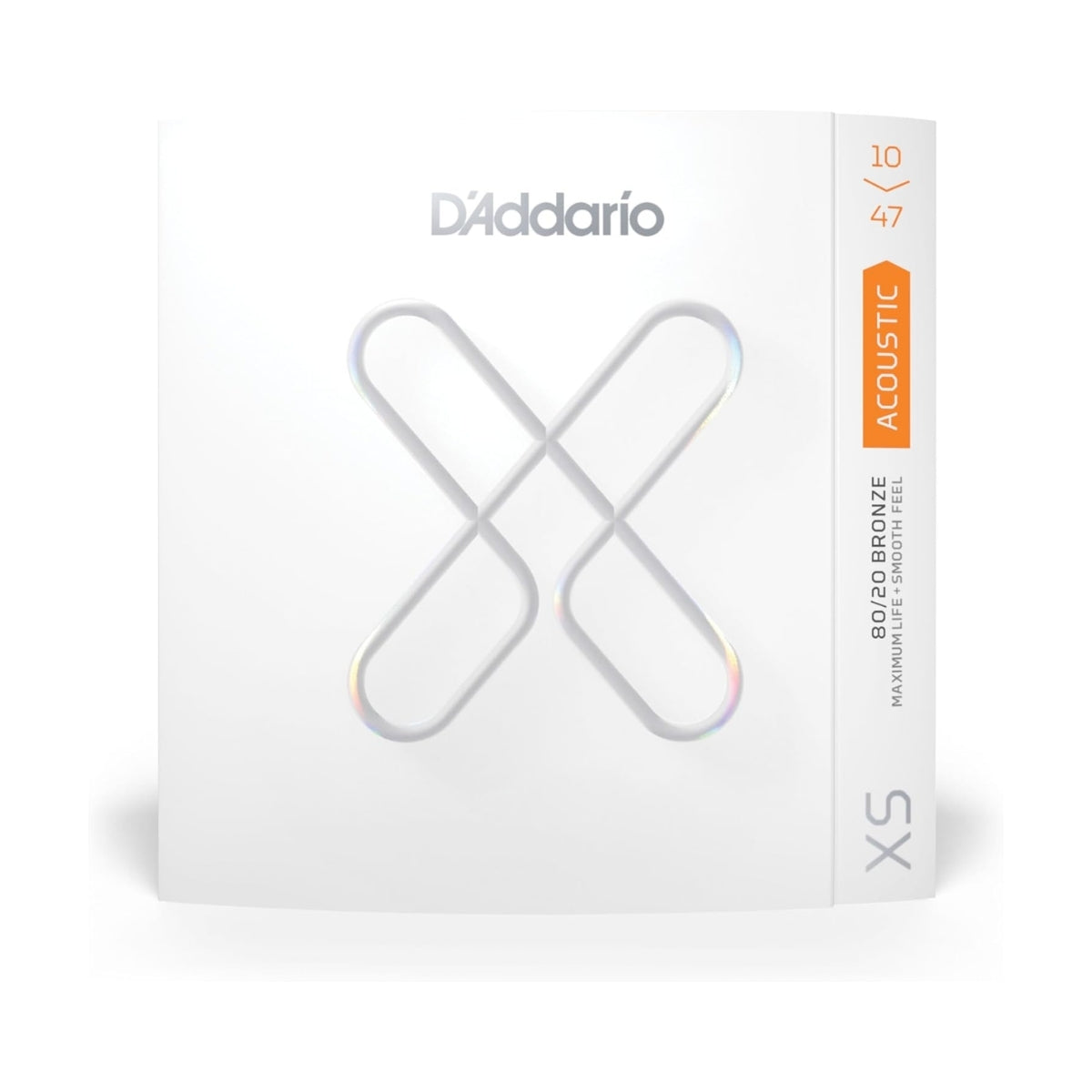 Encordadura D’Addario XS 10-47 Bronce XSABR1047 para Guitarra Acústica