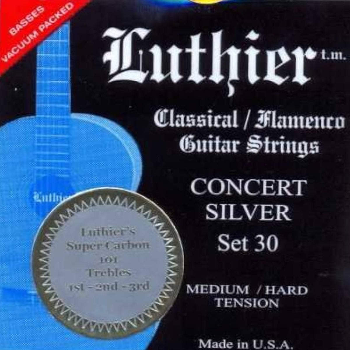 ENCORDADURA LUTHIER GUITARRA CLASICA NON CONCERT PLATA TA