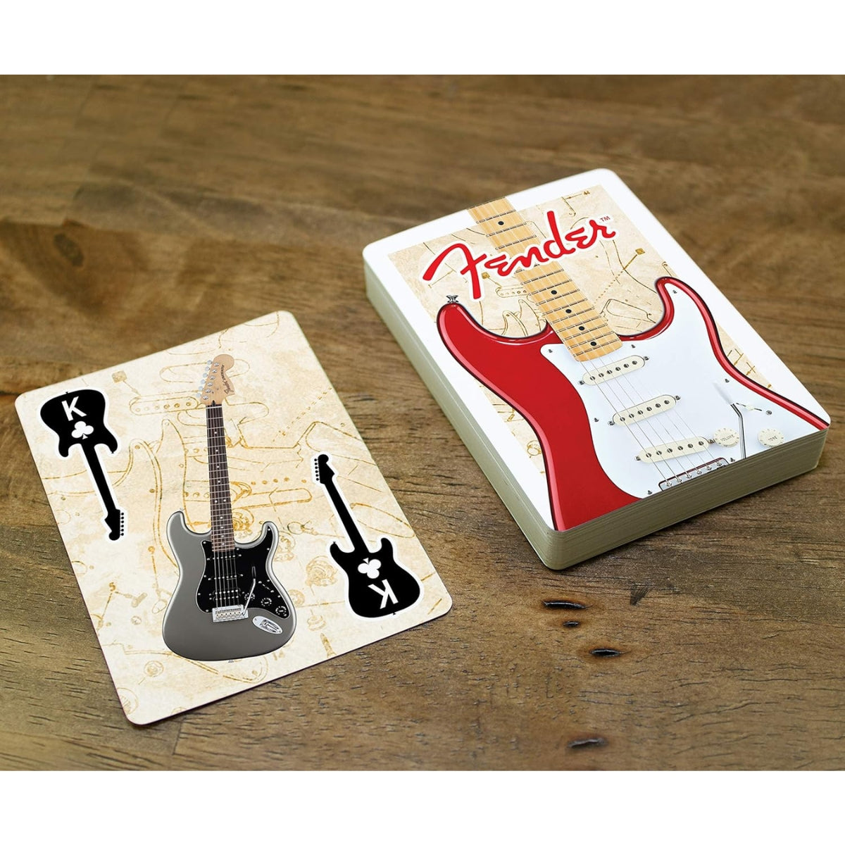 Juego de Cartas Tipo Naipes Fender