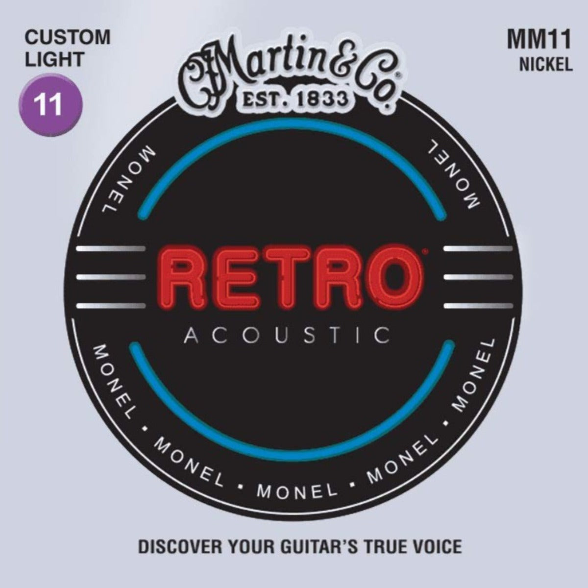 ENCORDADURA MARTIN P/GUITARRA ACUSTICA CAL 11