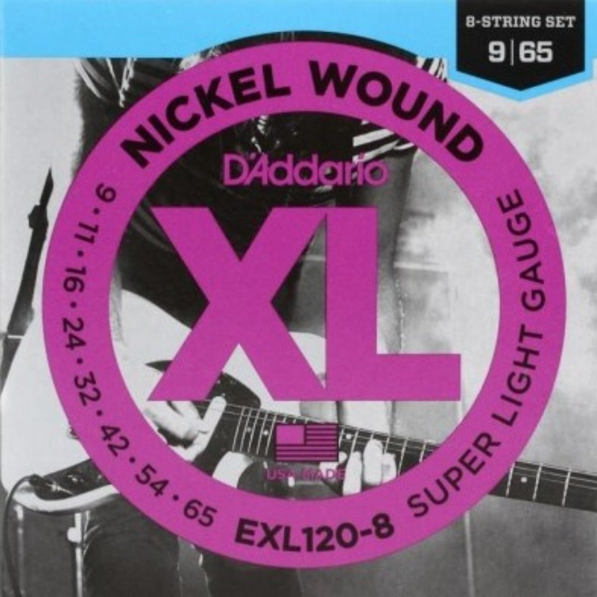 CUERDA P/GUITARRA ELECTRICA DADDARIO 008